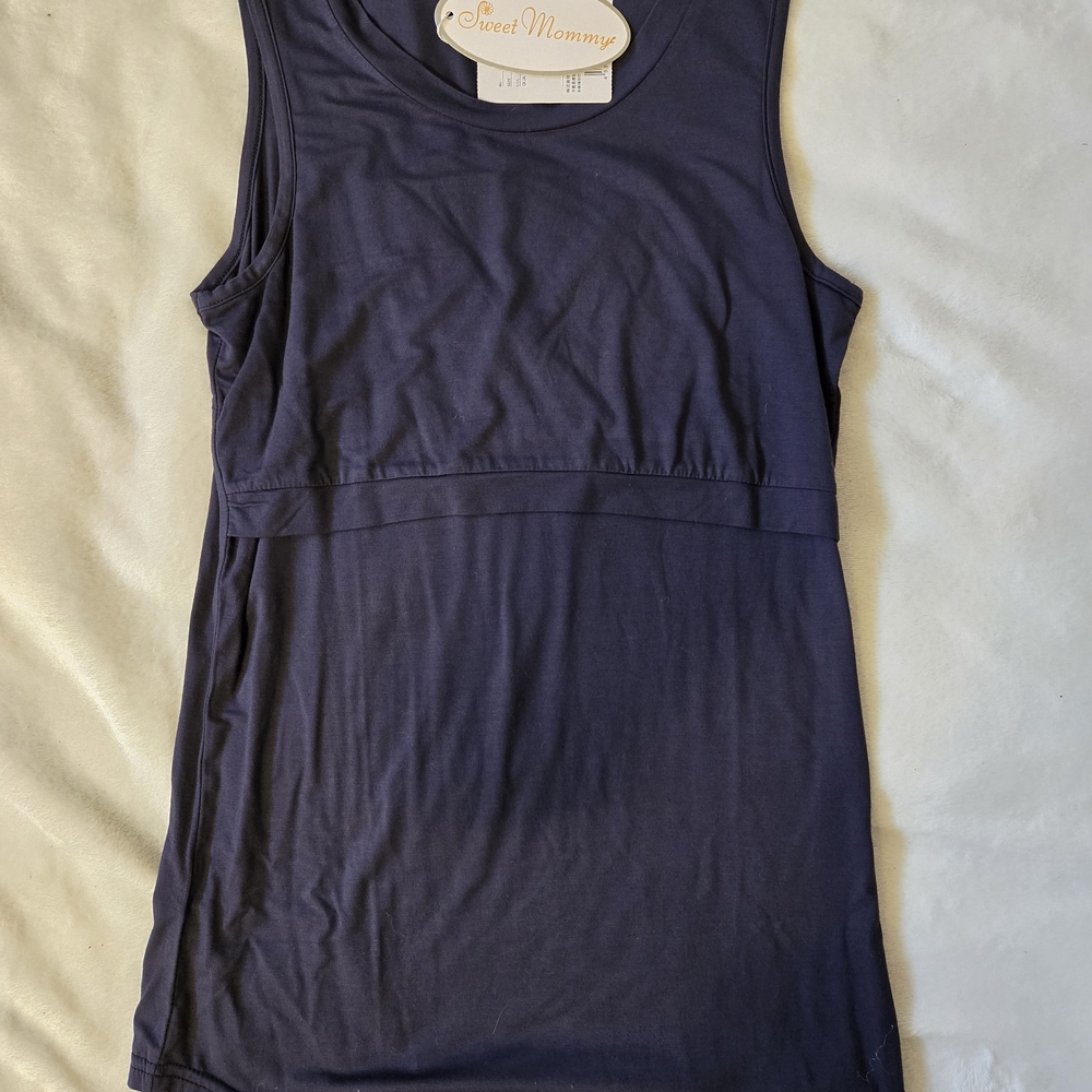 Women's Dark Blue Tank Top